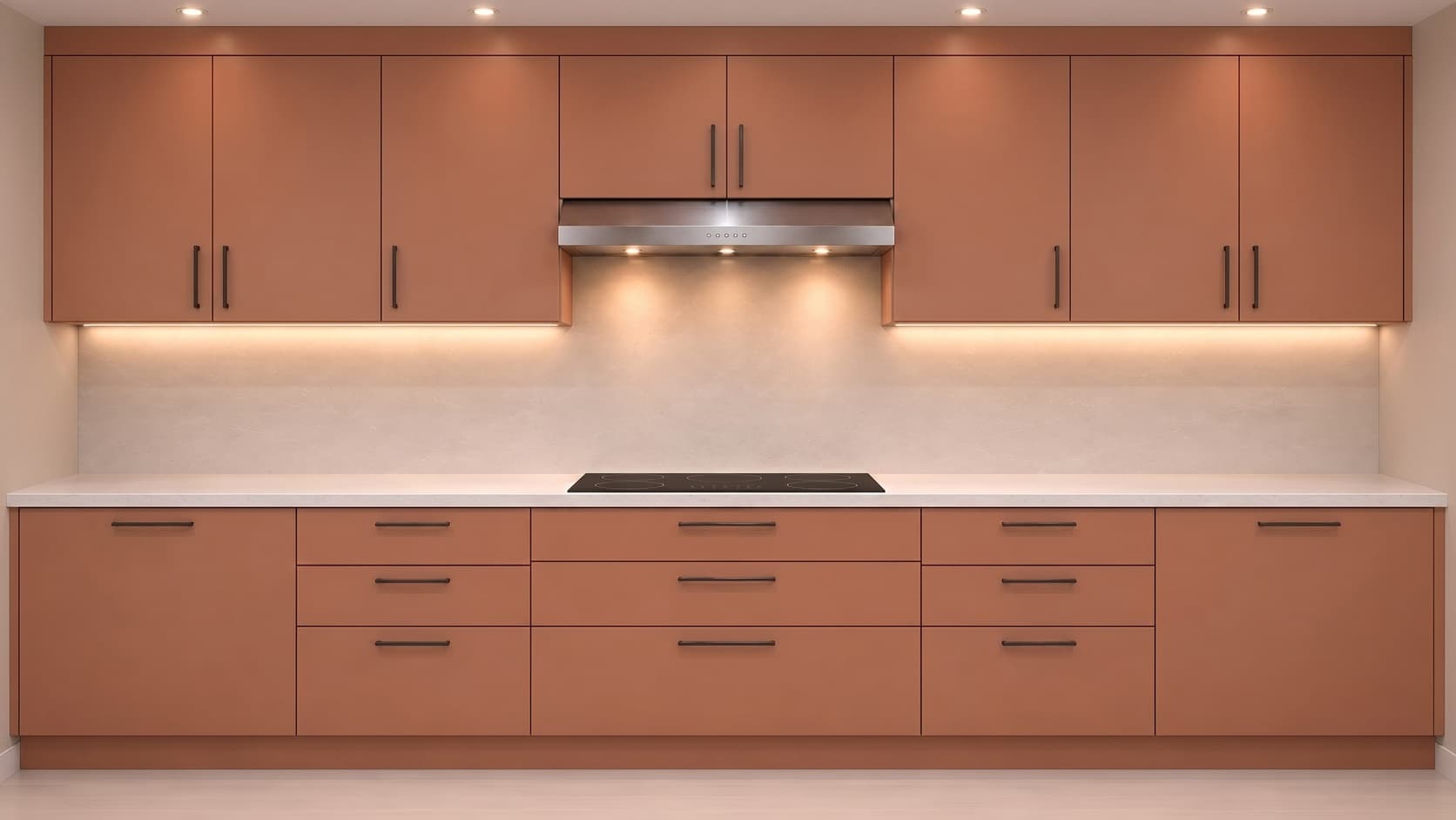 Cuisine relookée en Terracotta Belle-Île